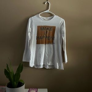 Zara girls long sleeve shirt size 13/14